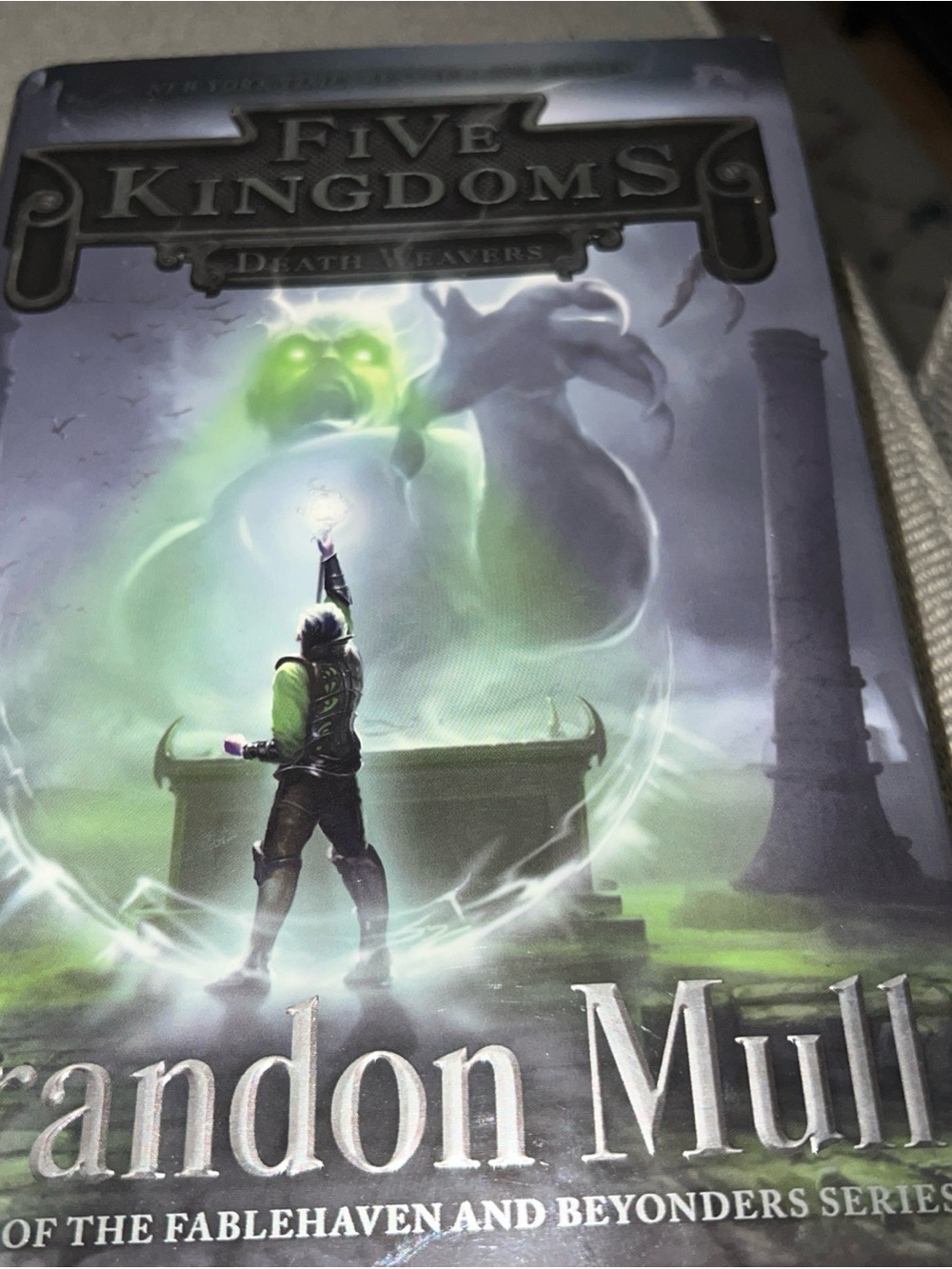 Death Weavers by Brandon Mull (2016, Hardcover) Orig $17.99